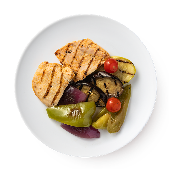Курица гриль с овощами Mazzali