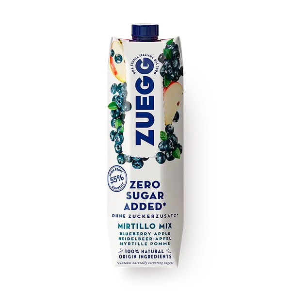 Напиток сокосодержащий Zuegg черника без сахара
