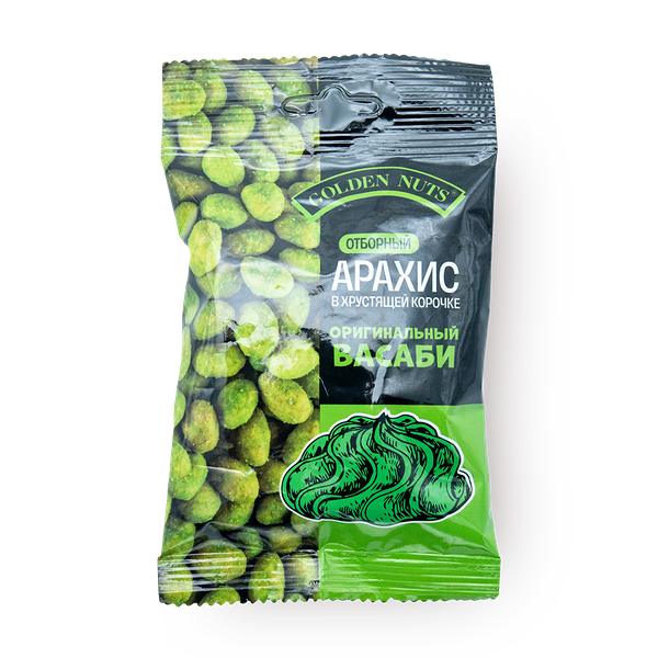 Golden Nuts со вкусом васаби