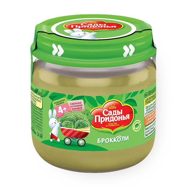 Пюре «Сады Придонья» брокколи с 4 месяцев