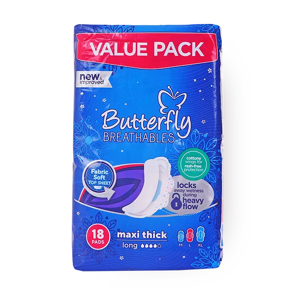 Прокладки женские Butterfly Maxi Net Mesh L