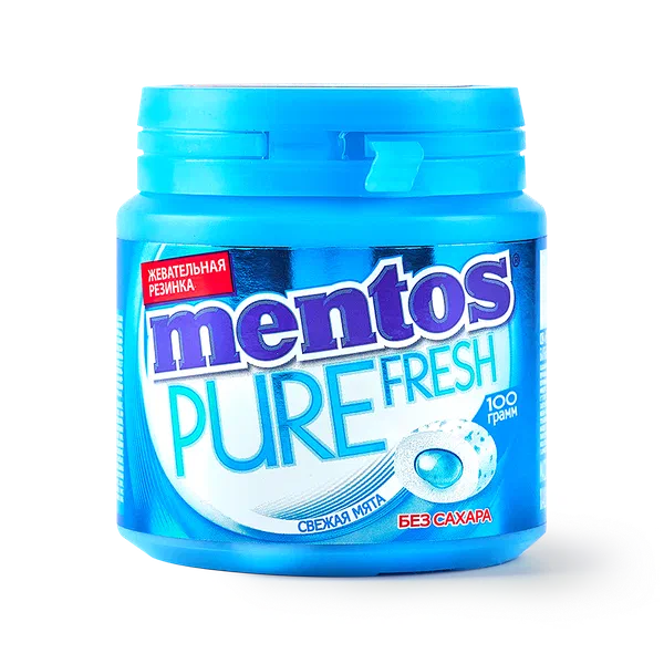 Жевательная резинка Mentos Pure Fresh свежая мята