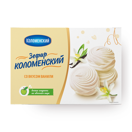 Зефир «ТМ Коломенский» со вкусом ванили