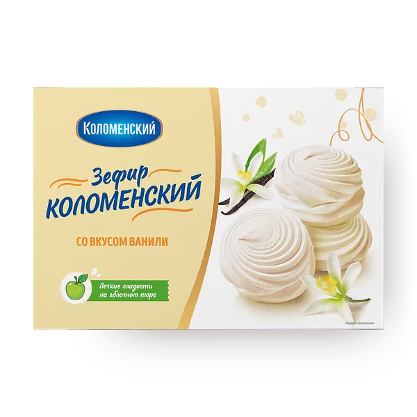 Зефир «ТМ Коломенский» со вкусом ванили