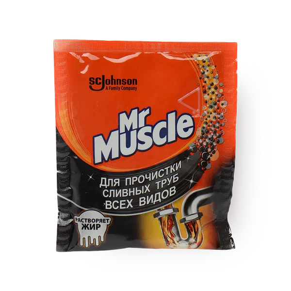 Гранулы для прочистки сливных труб Mr.Muscle