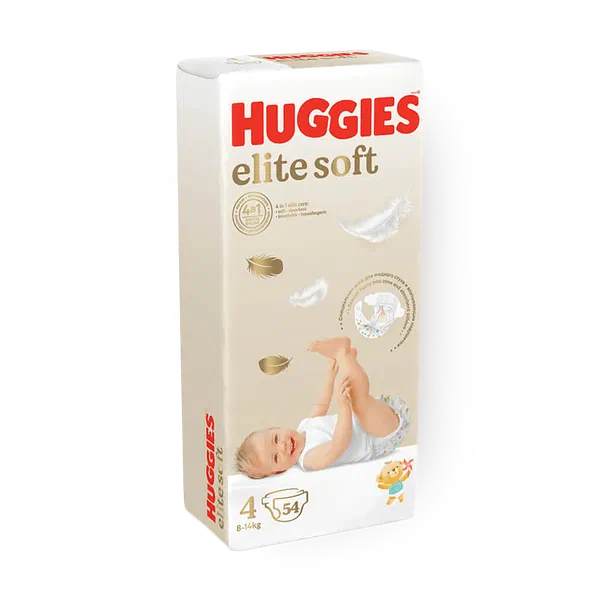 Подгузники Huggies Elite Soft размер 4 8-14 кг