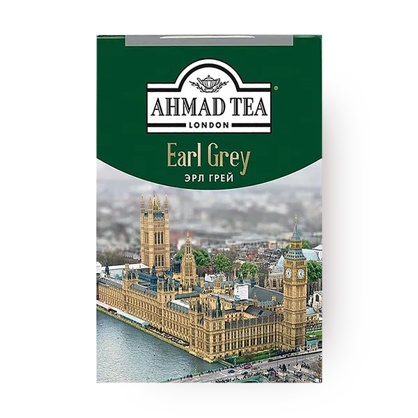 Чай чёрный Earl Grey Ahmad Tea с бергамотом в пакетиках