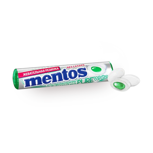Резинка жевательная Mentos нежная мята