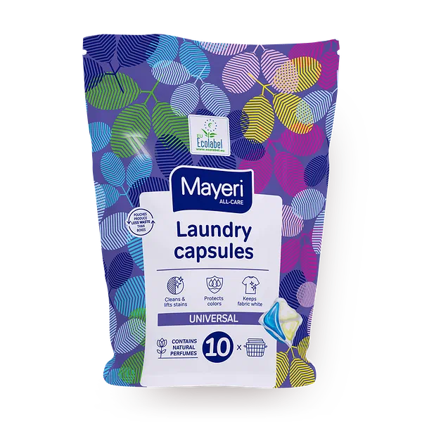 Капсулы для стирки белья Mayeri All-Care универсальные