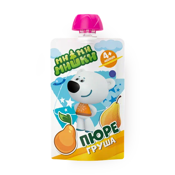 Пюре «Ми-ми-мишки» груша с 4 месяцев