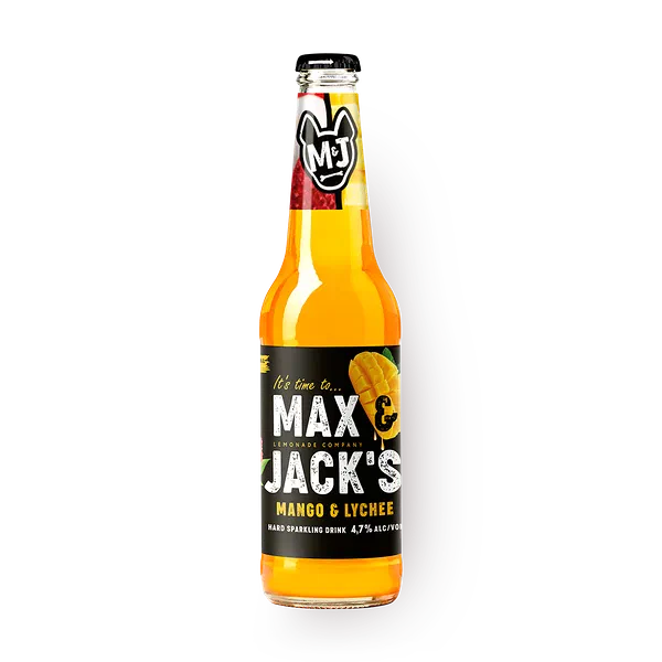 Пивной напиток Max&Jack's Mango Lychee 4,7%