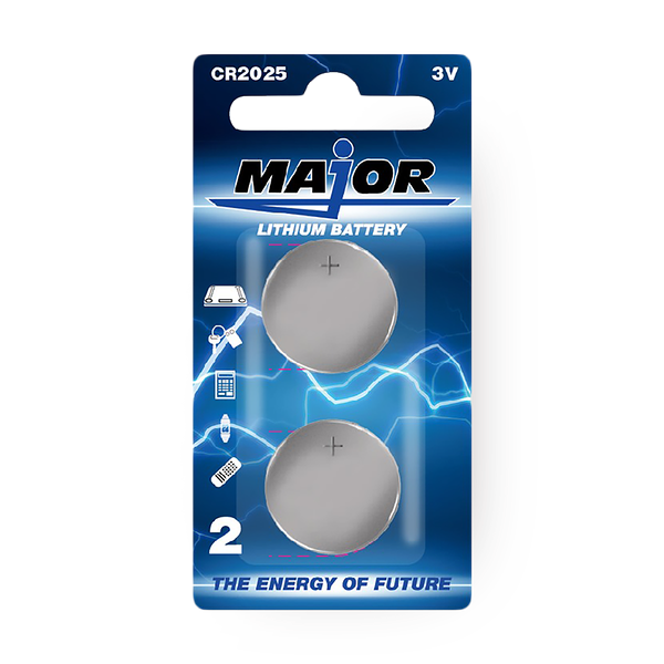 Батарейки Major Button CR2025