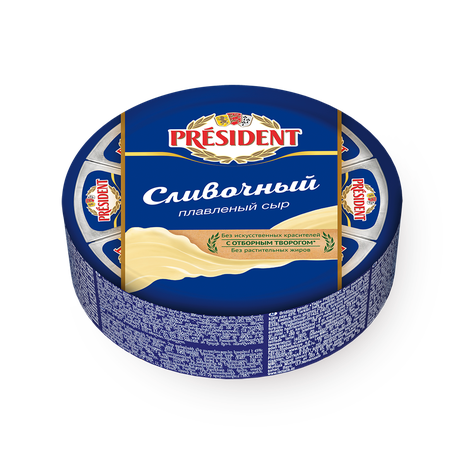 Сыр круг Сливочный President