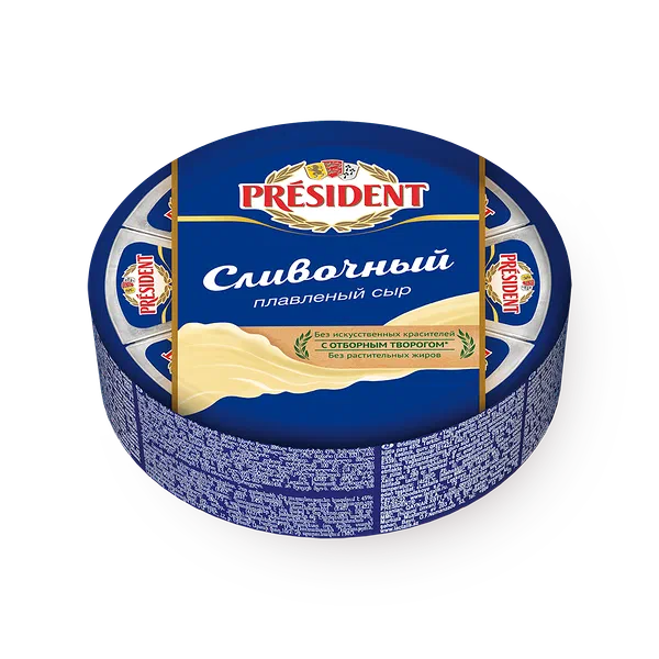 Сыр круг Сливочный President