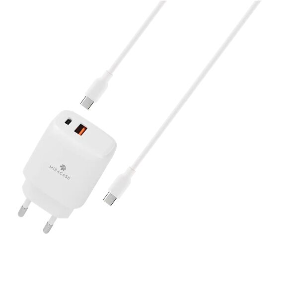 18W+20W wall charger +  C TO C cable MIRACASE