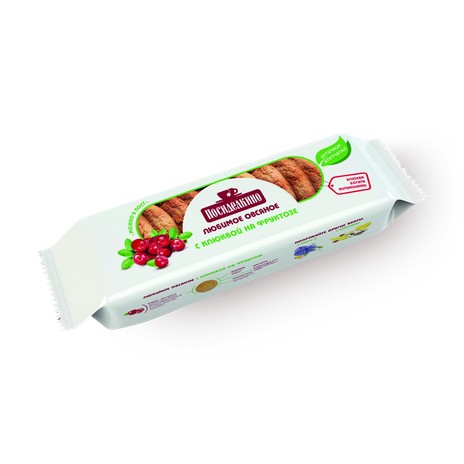 Печенье на фруктозе овсяное «Посиделкино» с клюквой