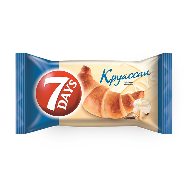 Круассаны 7 Days со вкусом ванили