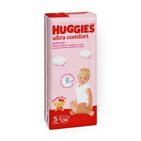 Подгузники Huggies Ultra Comfort 5 12-22 кг