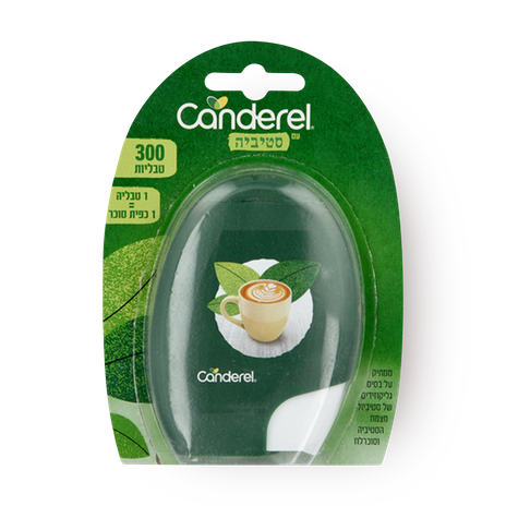 Canderel  Sweetener based on steviol glucose and sucralose