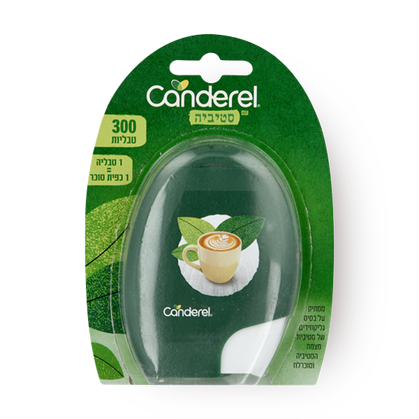 Canderel  Sweetener based on steviol glucose and sucralose