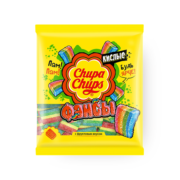 Мармелад жевательный Chupa Chups Кислые фансы