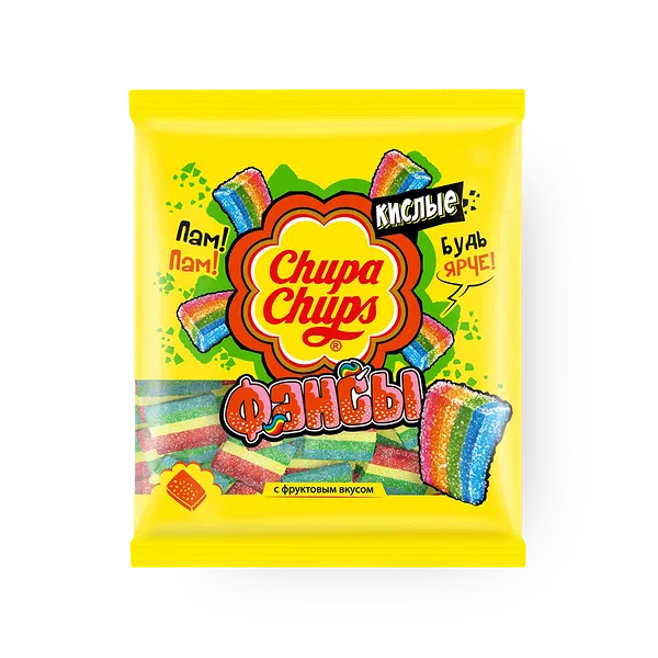 Мармелад жевательный Chupa Chups Кислые фансы