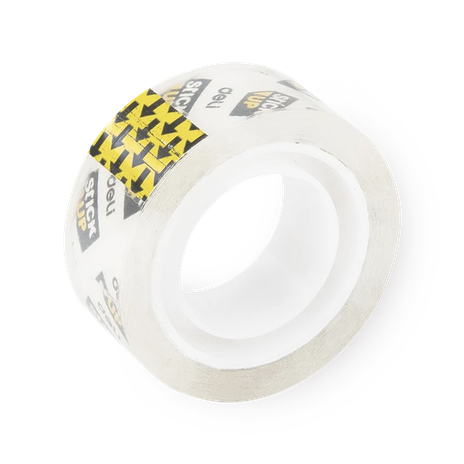 Клейкая лента канцелярская Deli StickUp 30064 прозрачная 18 мм х 18 м