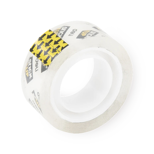 Клейкая лента канцелярская Deli StickUp 30064 прозрачная 18 мм х 18 м