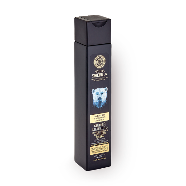 Гель для душа Natura Siberica Men Белый медведь