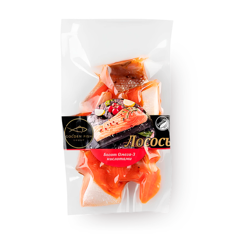 Набор из лососёвых лосось стальноголовый холодного копчения Golden Fish