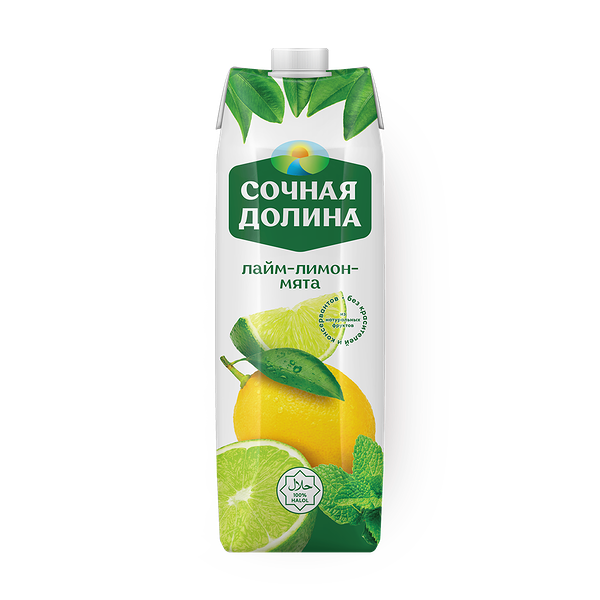 Напиток лимон-лайм-мята «Сочная долина»