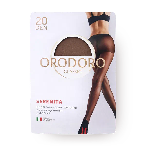 Колготки женские Orodoro Serenita 20 den цвет Glace размер 3