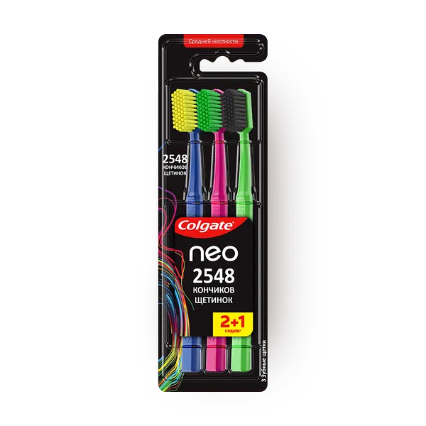 Зубная щётка Colgate Neo 2548 средней жёсткости
