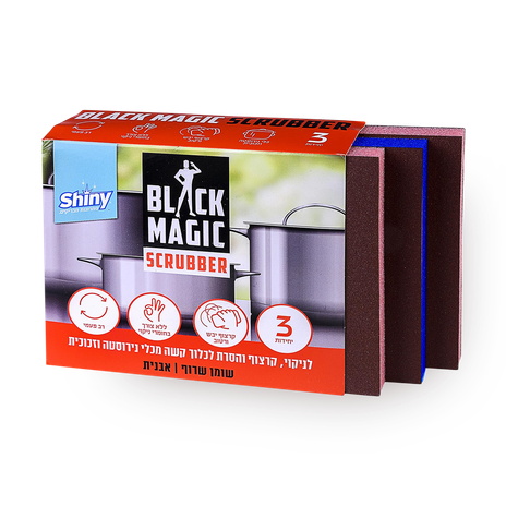 Black Magic Polishing and scrubbing stainless steel pads Shiny