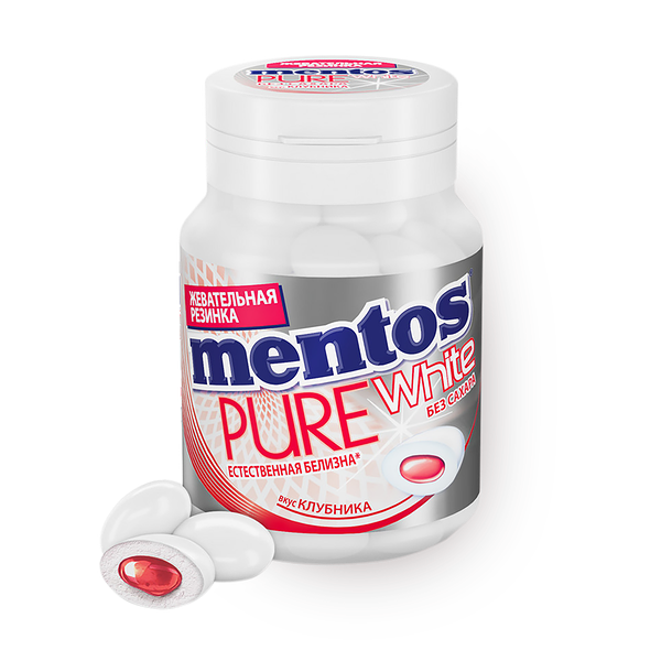 Резинка жевательная Mentos клубника