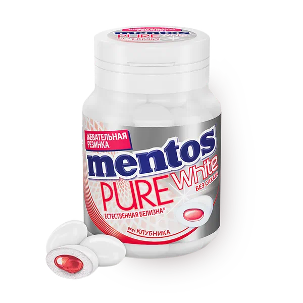 Резинка жевательная Mentos клубника