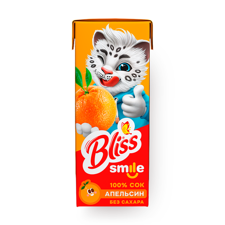 Сок апельсин-яблоко неосветленный восстановленный Bliss