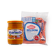 Сосиски молочные экстра Sherin, 700 g + Икра овощная любительская Marinelle, 500 g
