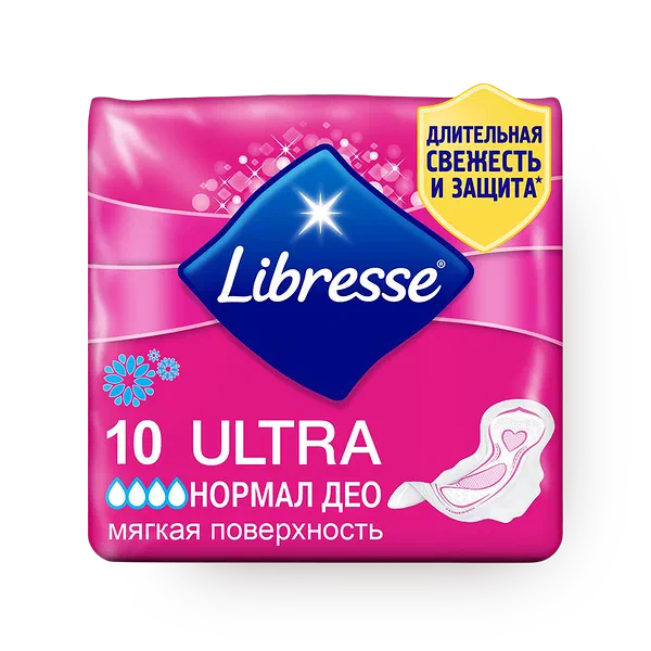 Прокладки гигиенические Libresse Ultra Normal Soft Deo