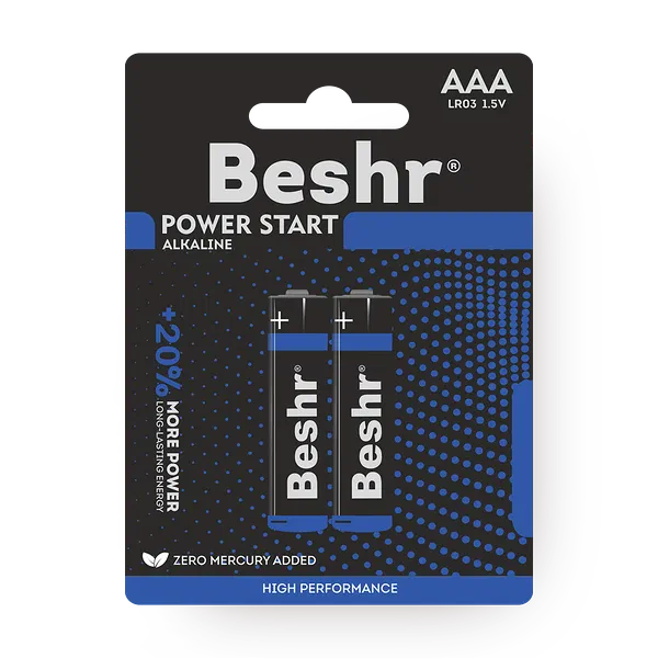 Батарейка Beshr Power Star Alkaline 2Baaa Lr03 1.5V