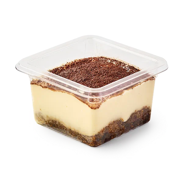 Тирамису в стакане с вилкой «Сегодня»