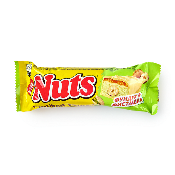 Батон­чик Nuts фундук & фисташ­ка