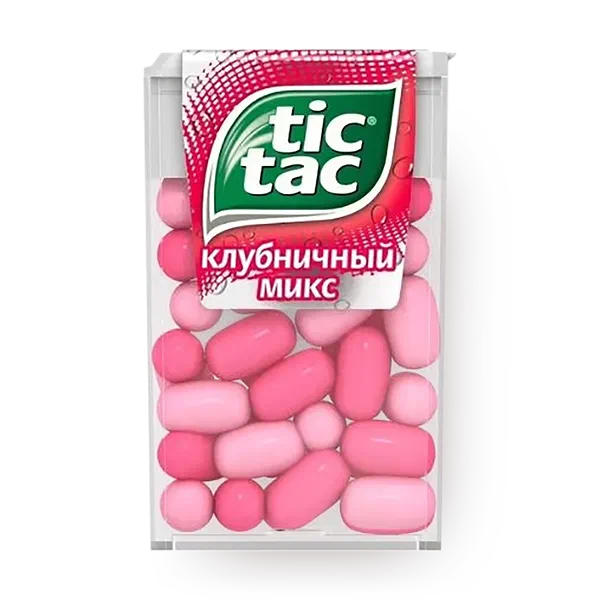 Драже Tic Tac Клубничный микс