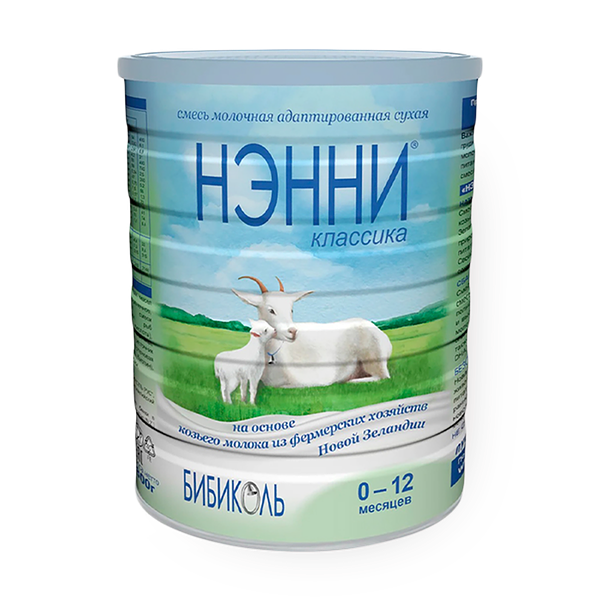 Смесь молочная на козьем молоке сухая Классика «Нэнни» с рождения