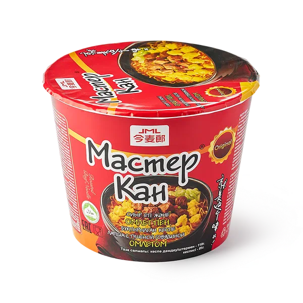 Лапша «Мастер Кан» с омлетом