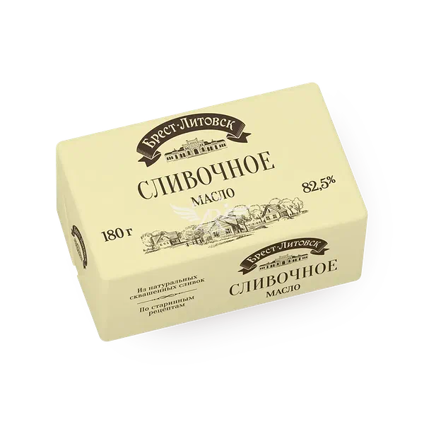 Масло сладко-сливочное несолёное «Брест-Литовск» 82,5%
