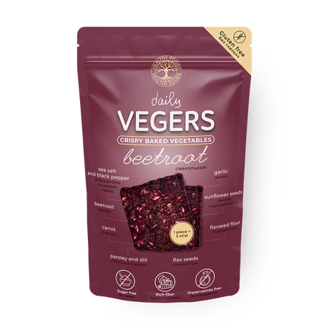 Овощи свекольные Vegers хрустящие запечённые вегерсы