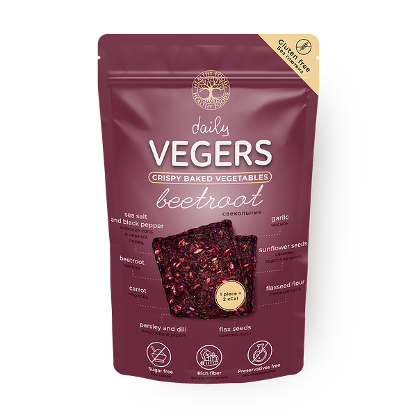 Овощи свекольные Vegers хрустящие запечённые вегерсы