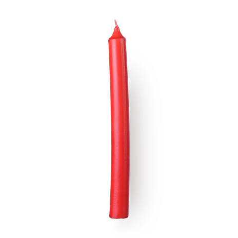Свеча Столовая Candles Asia красная