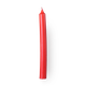 Свеча Столовая Candles Asia красная